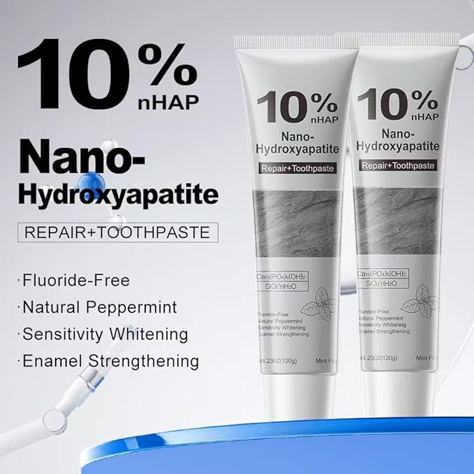 Hydroxyapatite Toothpaste SP-6 Probiotic Toothpaste Set for Enamel Protection and Tooth Strengthening Fresh Breath Gum Health Fluoride-Free whitening toothpasteToothpaste for Sensitive Teeth (1)