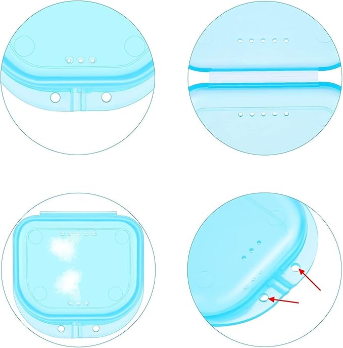 Kids Mouth Guard for Grinding Teeth, 8 Pack Moldable Night Guards Pink for Clenching Teeth | Comfortable Nighttime Protection Guard | Including Hygiene Case & Gel Ice Pack