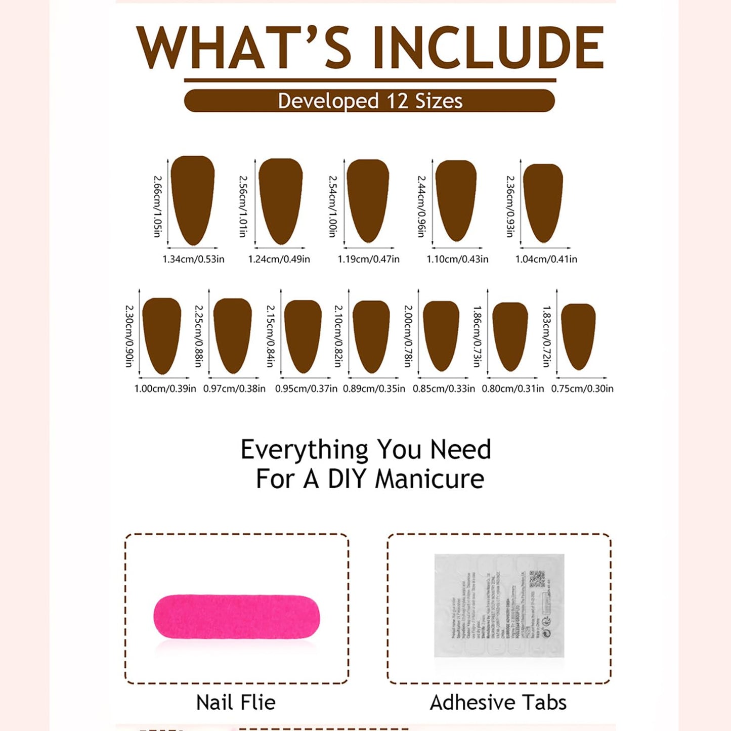 Leopard Print French Press On Nails Almond Medium Fake Nails Press Ons With Gold Glitter Design Pink False Acrylic Nails Glossy Full Cover Glue On Nails For Women Nail Supplies