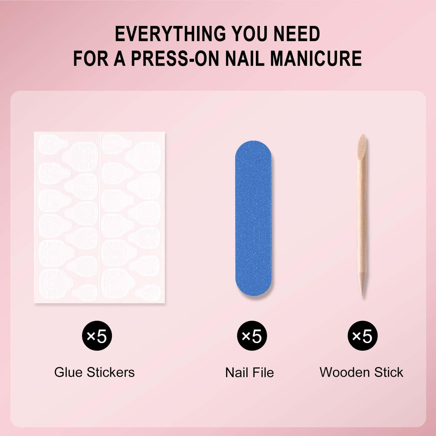 120Pcs French Tip Press on Nails Medium Coffin Fake Nails White Tips False Nails Suqare Acrylic Nails Press ons Full Cover Artificial Glue on Nail Stick on Nail for Women Manicure