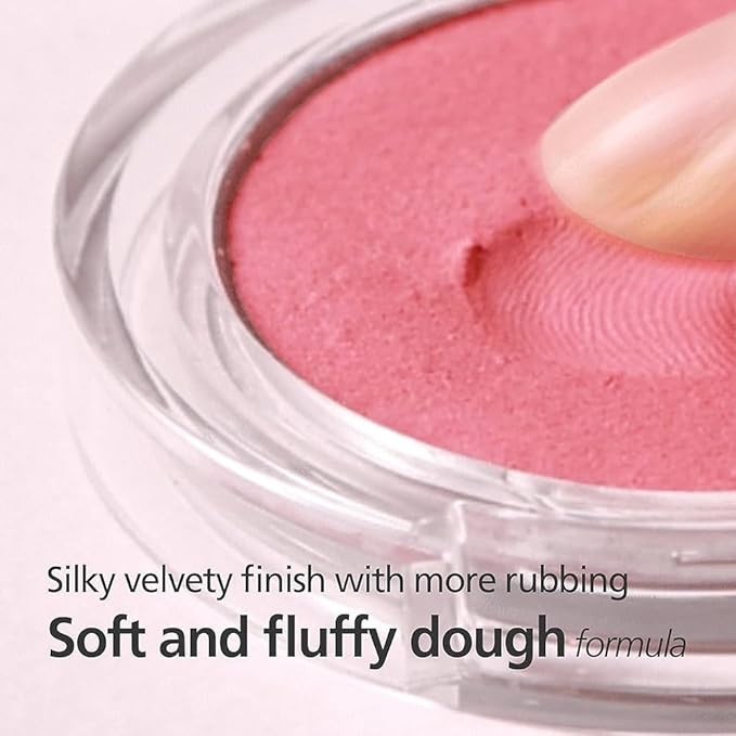 Blush Palette, Long Lasting Waterproof Matte Powder Blush, Buildable Smooth Blendable Color with Natural Finish, Perfect for Daily Makeup and Every Look(03 PEACH SHINE)