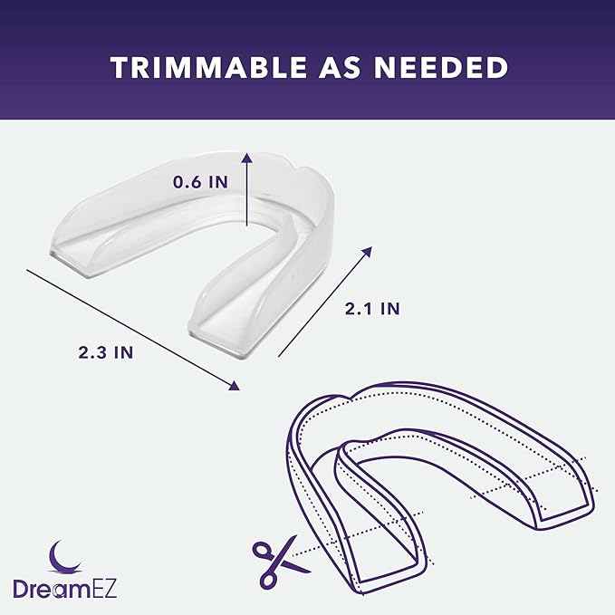 Anti Grinding Mouth Guard for Clenching Teeth at Night, Professional Dental Night Guard for Grinding and Bruxing, Made in The USA (2-Pack) (Pink)