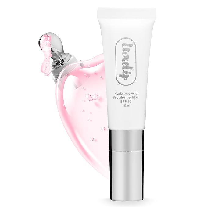Tinted Lip Balm for Dry, Chapped Lips, Hydrating Vegan Lip Care with Sheer Color & Moisturizing Glow – Non-Sticky Nourishing Lip Treatment for Soft, Smooth Lips (Raspberry 10ml)