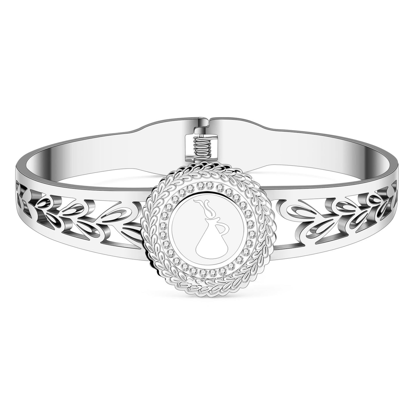 YAYAKO Stainless Steel Constellation Bracelets Bangle Zodiac Gifts for Women Birthday Gifts (Aquarius)