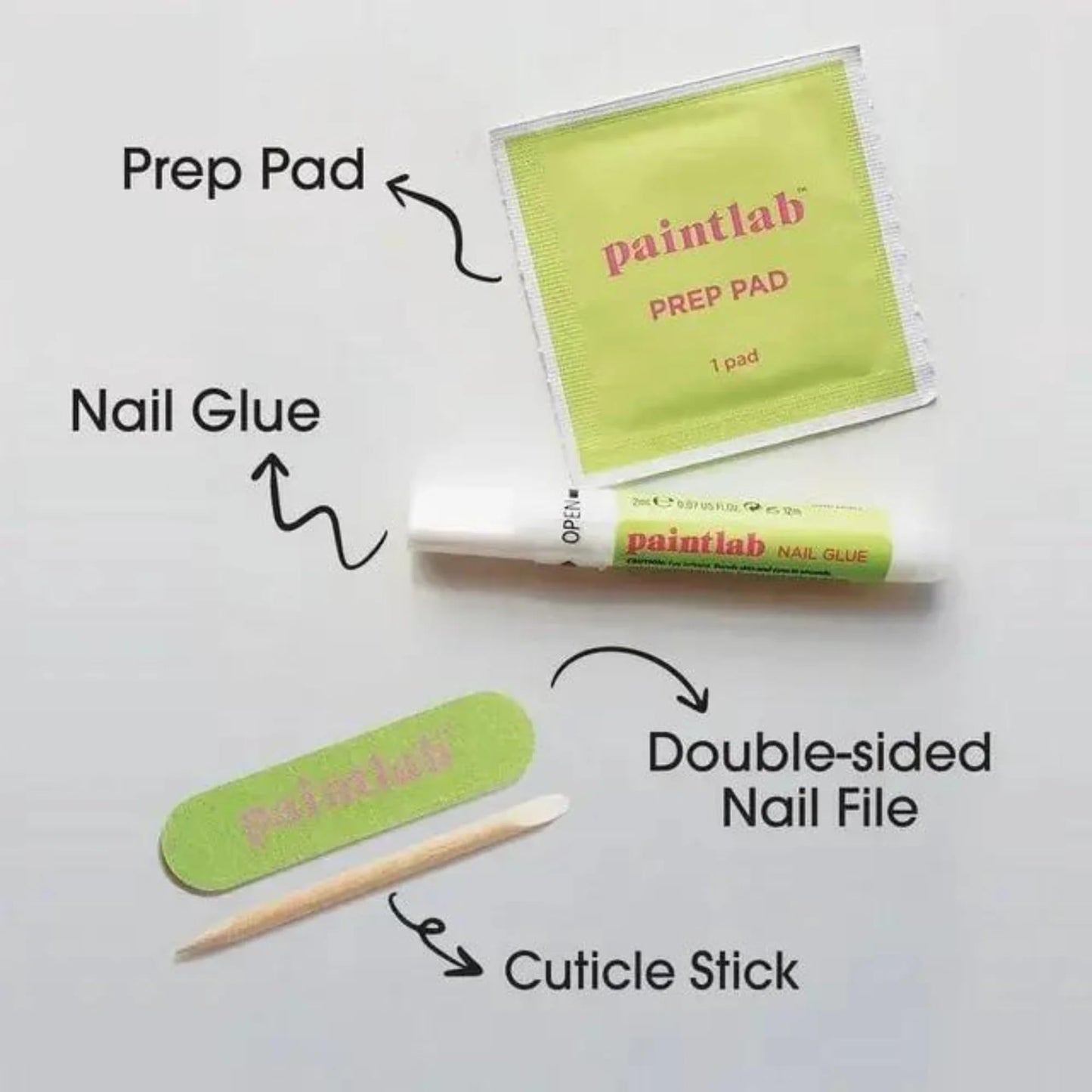 PaintLab Press On Nails - Maple Syrup Brown Glaze Short Almond Fake Nails, 30 Nails in 15 Sizes with Glue, Reusable Salon Quality Press On Nails