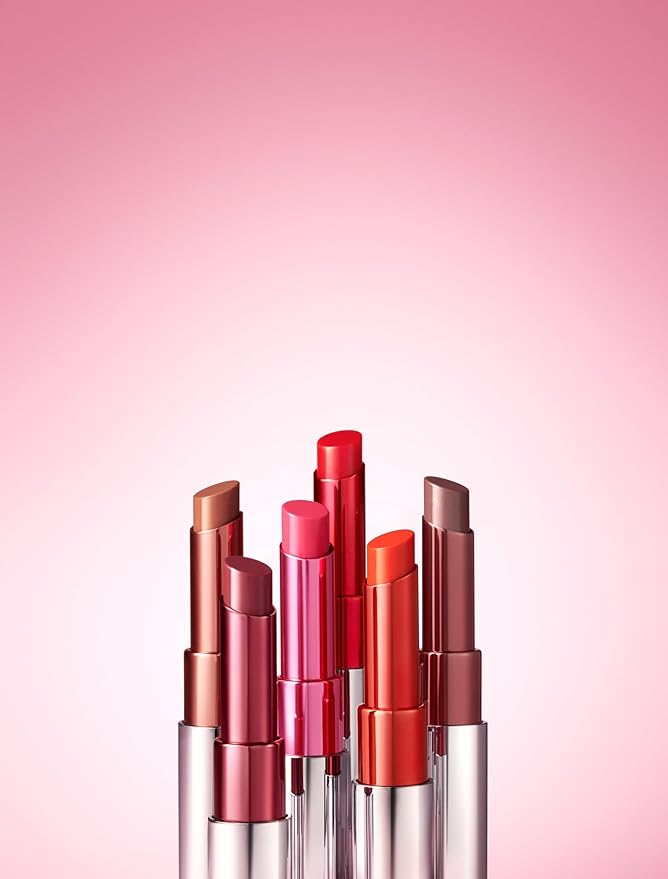 JUNG SAEM MOOL New Classic Glaze Lipstick 2.3g, High-Shine Slim Lipstick with Volumizing Menthol, Lightweight Non-Sticky Glassy Finish, Nourishing Lip Care, Korean Lip Makeup (Dewey Tangerine)