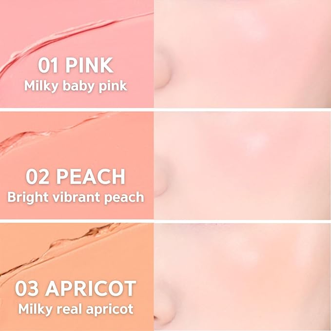BBIA Ready To Wear Downy Cheek Cream Blush 8 Color - Creamy Blendable & Buildable Blush Dewy Texture & Matte Finish High Pigment Longlasting Lightweight Natural Face Makeup, 0.12oz (04 DOWNY LAVENDER)