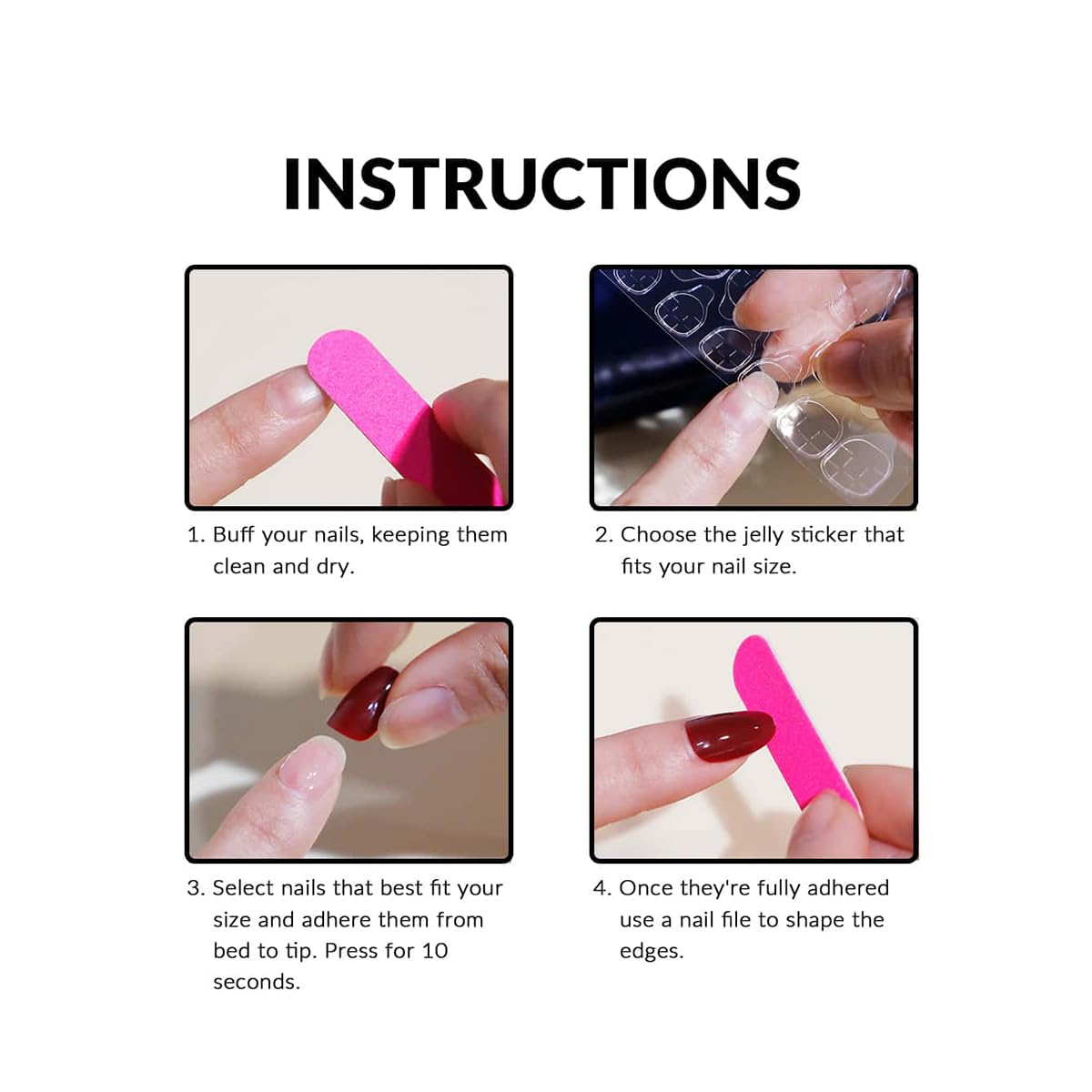 Cute Press on Nails Medium Square Cartoon Fake Nails with Gems Charms Cute Acrylic Nails Supply Cartoon Aarylic Nails for Women 24pcs