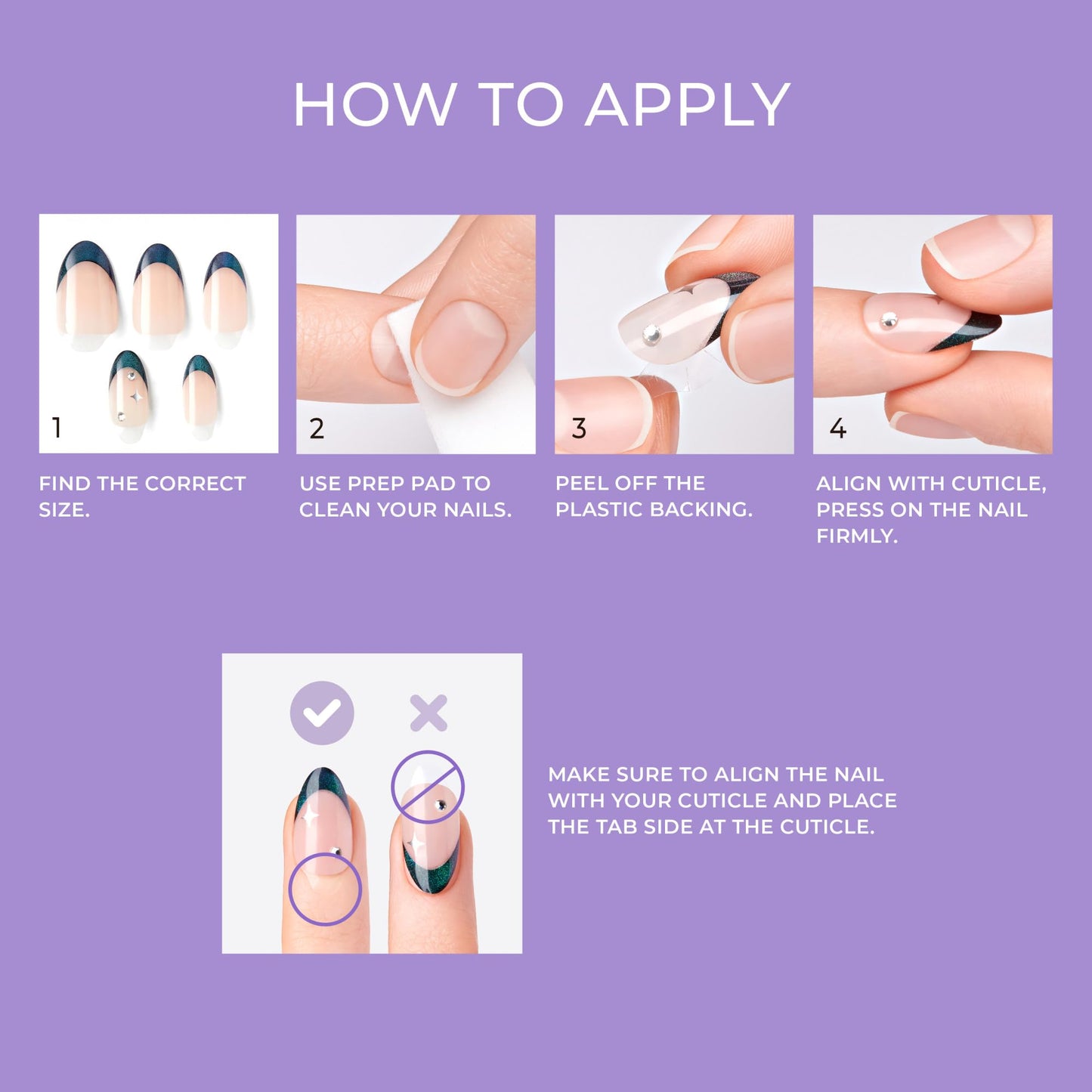 KISS imPRESS Press-On Manicure Premium Collection Fake Nails - Legacy, Gray, V-Cut Stone, Medium & Ballerina/Coffin Shape, Easy To Apply, Super Hold, Chip Proof, Smudge Proof, No Dry Time | 30 Count