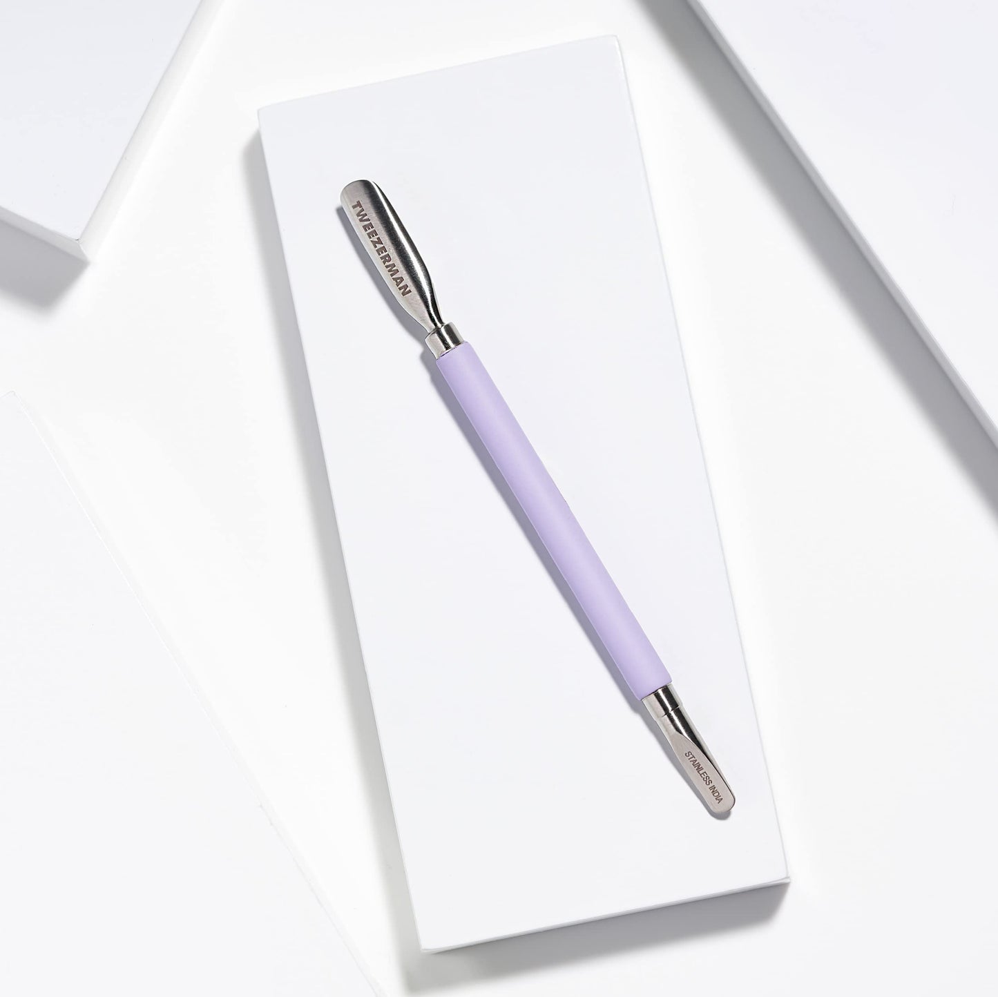 Tweezerman Dual Sided Pushy, Purple