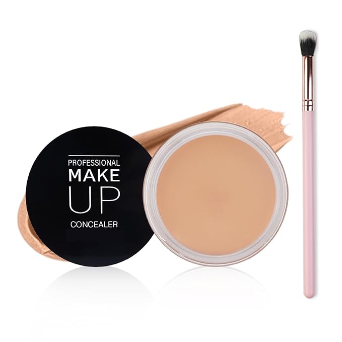 Under Eye Concealer for Dark Circles Color Corrector Pro Full Coverage Concealer de oieras Long-lasting Cover up Makeup -03 Netural