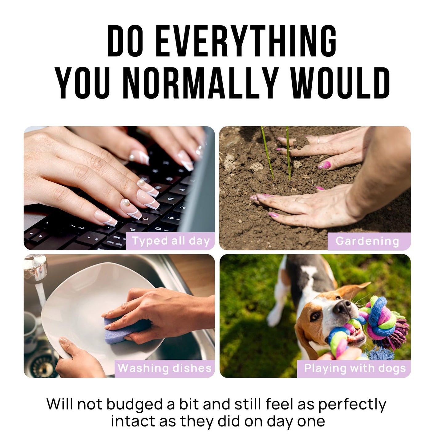 BTArtbox Press On Nails Short Medium - Soft Gel Press On Nails, Chrome Fake Nails with Nail Glue, Fit Perfectly & Natural Reusable Stick On Nails Kit, Glazed Donut & Aurora Cat Eye