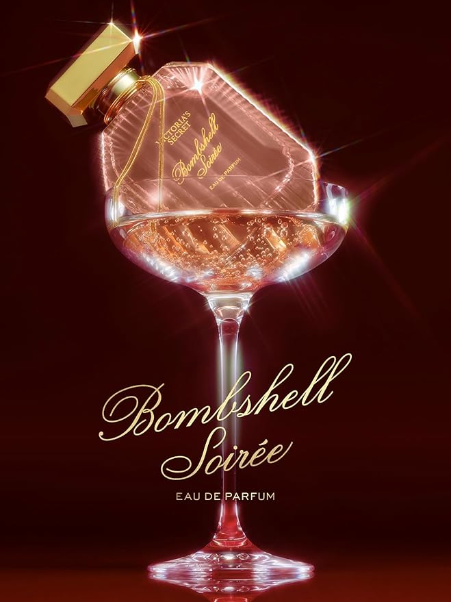 Victoria's Secret Bombshell Soiree Fine Fragrance Mist, Body Spray for Women (8.4 oz)