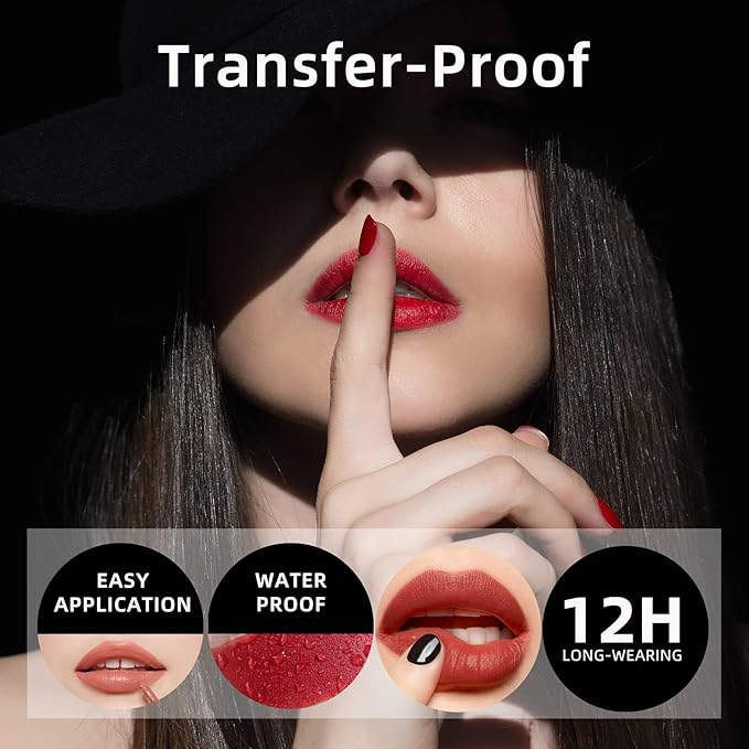 Green Matte Liquid Lipstick – Super Stay, Highly Pigmented, Rich Lip Colors, Smudge-Proof, Waterproof, Transfer-Resistant (Mystic Green Shade)
