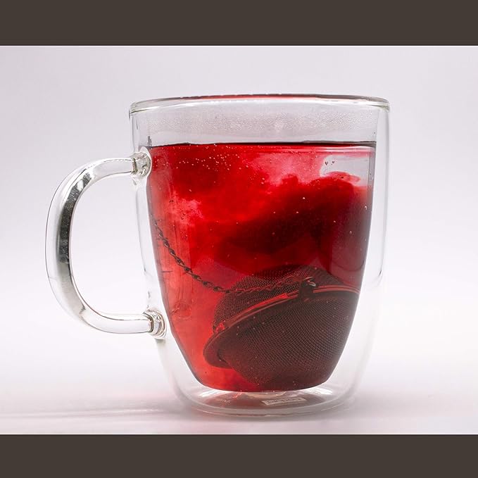 MagJo Naturals, Hibiscus Flowers 1LB (16 Oz) Hibiscus tea cut & sifted flowers, Flor de Jamaica (Pack of 2)