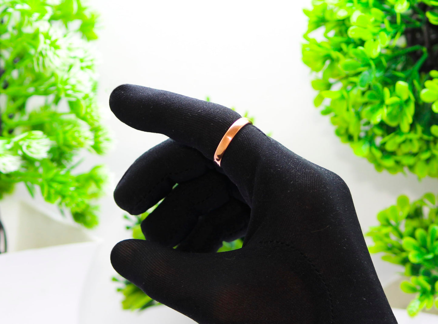 Krishnaa Jewels Pure Copper Handmade Classic Band Ring Ethnic Gift Jewelry for Men and Women (13)