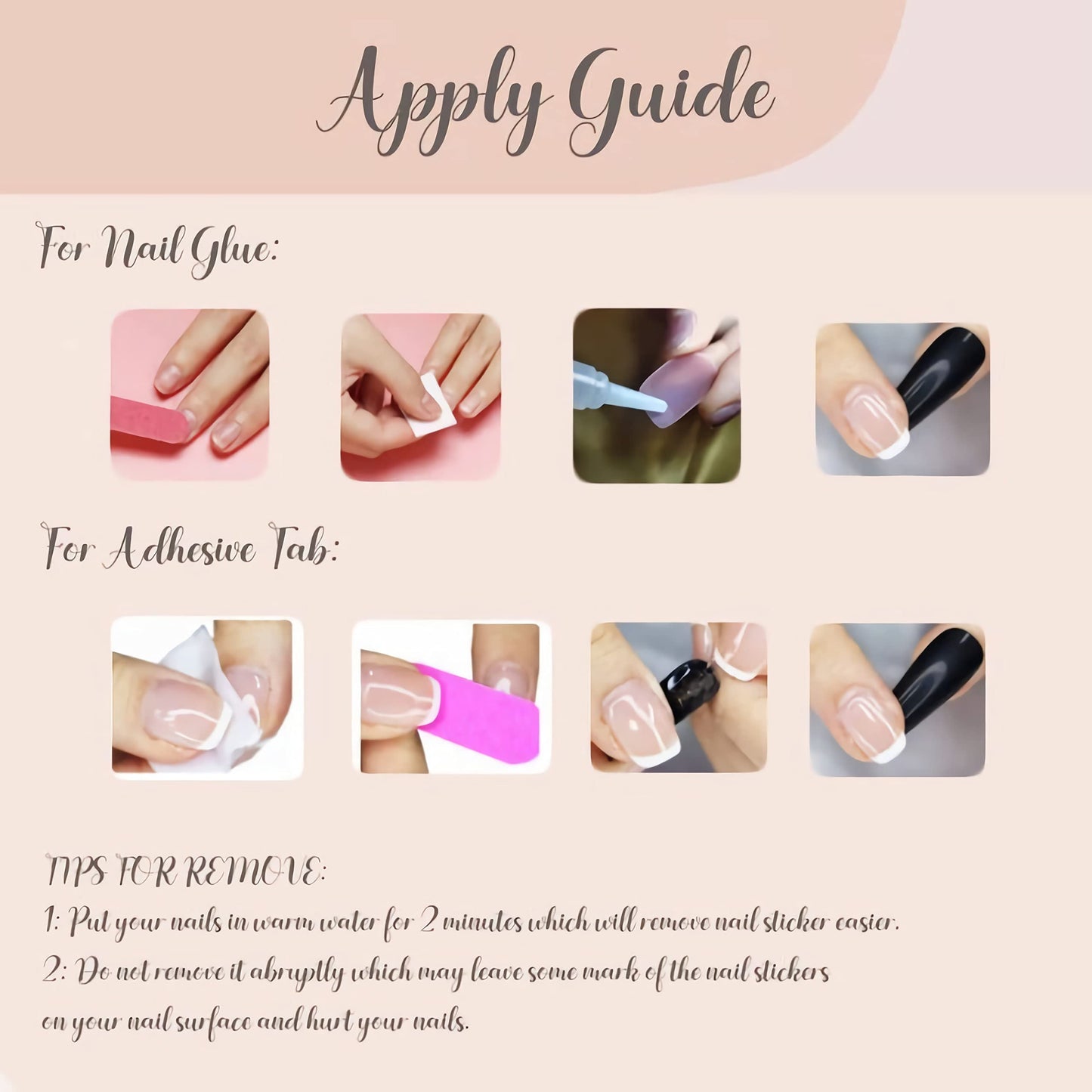 BABALAL Medium Almond Press on Nails, Pink Bling Glitter Acrylic Nails with Cute Cloud Design, 24Pcs Full Cover Glue on Nails