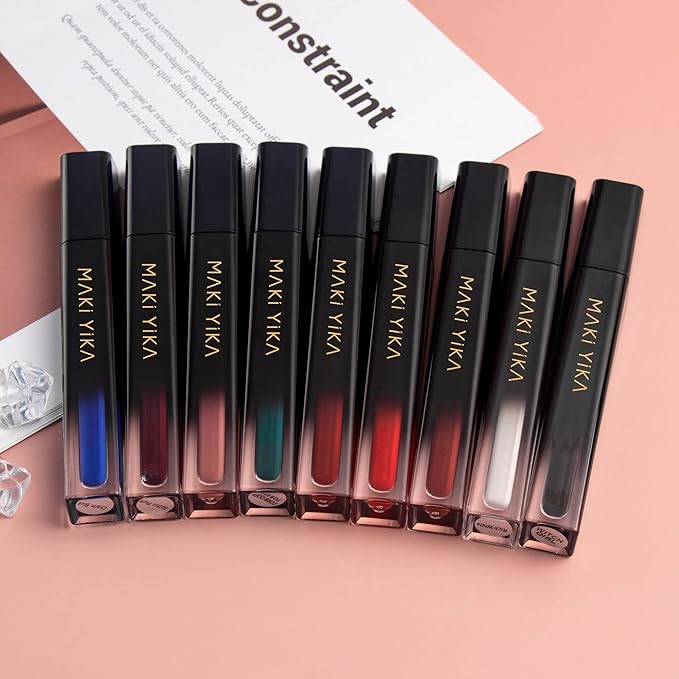 MAKI YIKA Red Lipstick for Women Color Stay Long Lasting Lipsticks, No Smudge Matte Liquid Lipstick Transferproof Cruelty-Free Lip Color | Flamingo