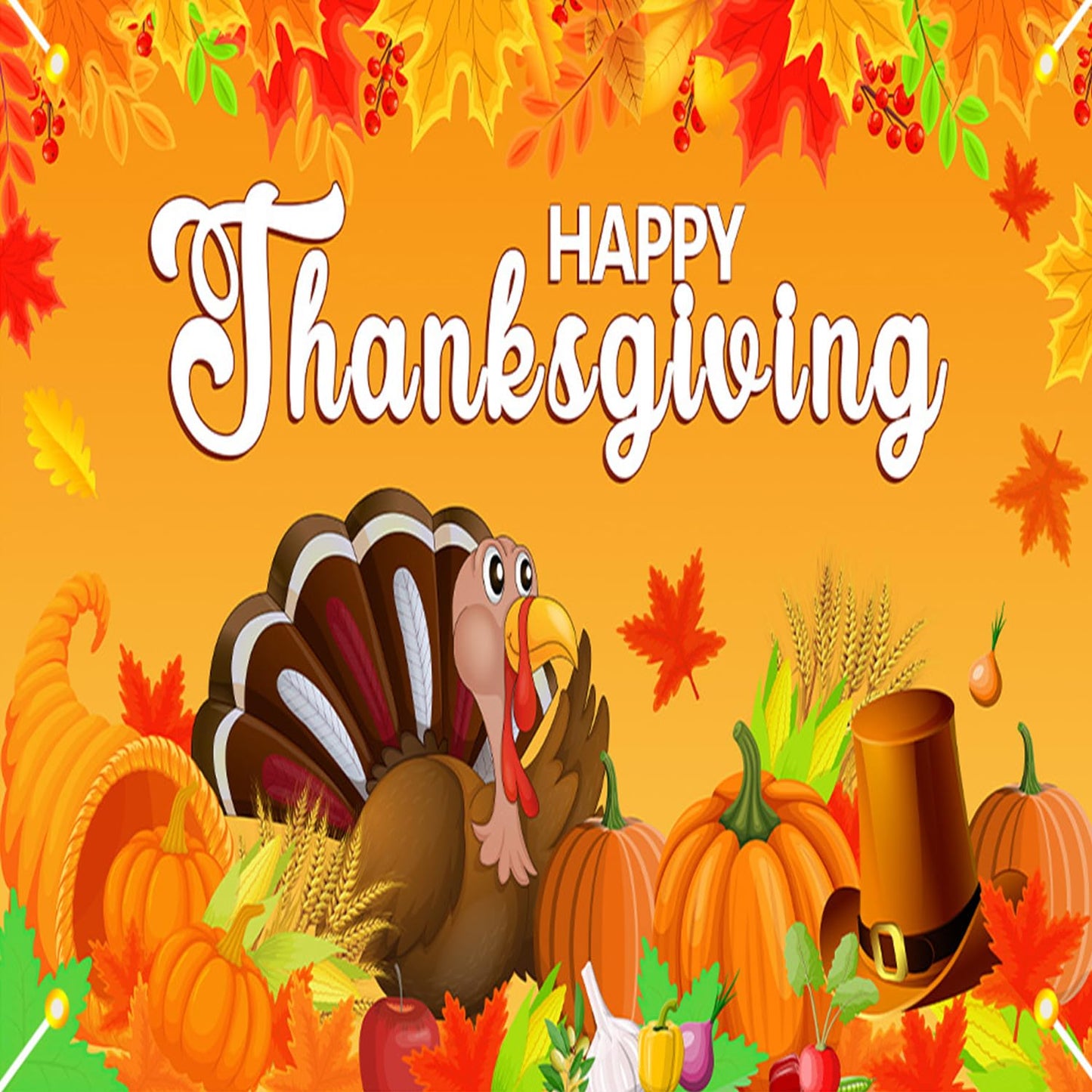 CJDLTS 30Pcs Thanksgiving Press on Nails Medium Almond Maple Leaf Artificial Acrylic Fake Nail Pumpkin with Starfish Pearl Stick on Nail Full Cover Autumn Artificial Fingernails for Women Manicure