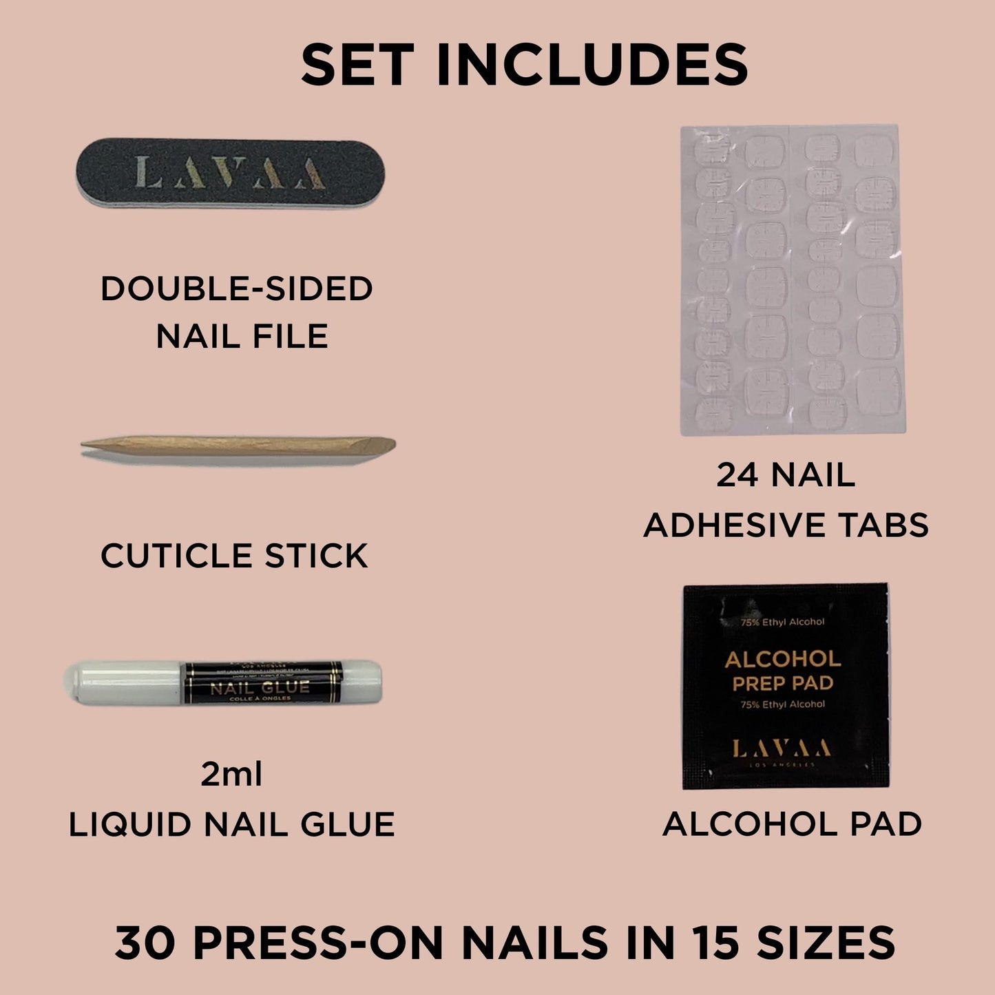 BLUE FLAIR Press-On Nails by Lavaa Beauty | Vibrant Blue Medium Square Nails