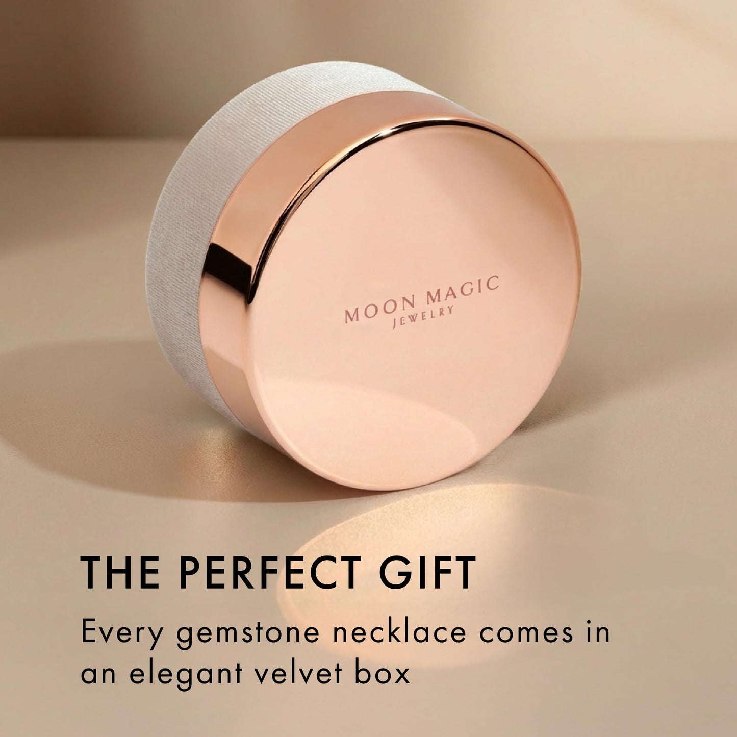 Moon Magic Moonstone Necklace - Gemini Zodiac Constellation / 925 Sterling Silver - 18k Rose Gold - Yellow Gold Rainbow Moonstone Necklaces for Women/Authentic Rainbow Crystal Jewelry