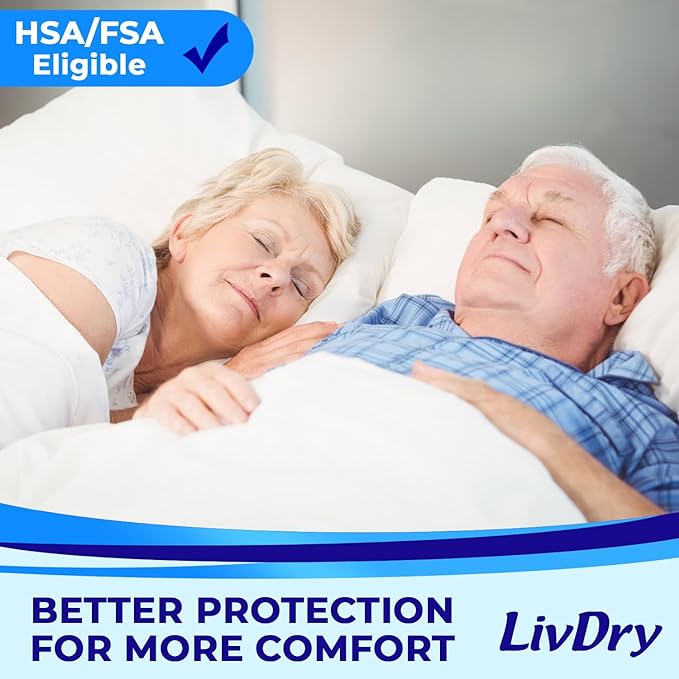 LivDry Overnight Protective Underwear XL Size Count: 48