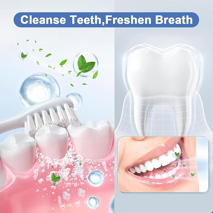 Sp-6 Probiotic Whitening Toothpaste, Sp-6 Super Whitening Toothpaste, containing whitening Teeth and Gum Health, Fresh Breath and Mint Flavor Enhancement Formula。 (2PC)