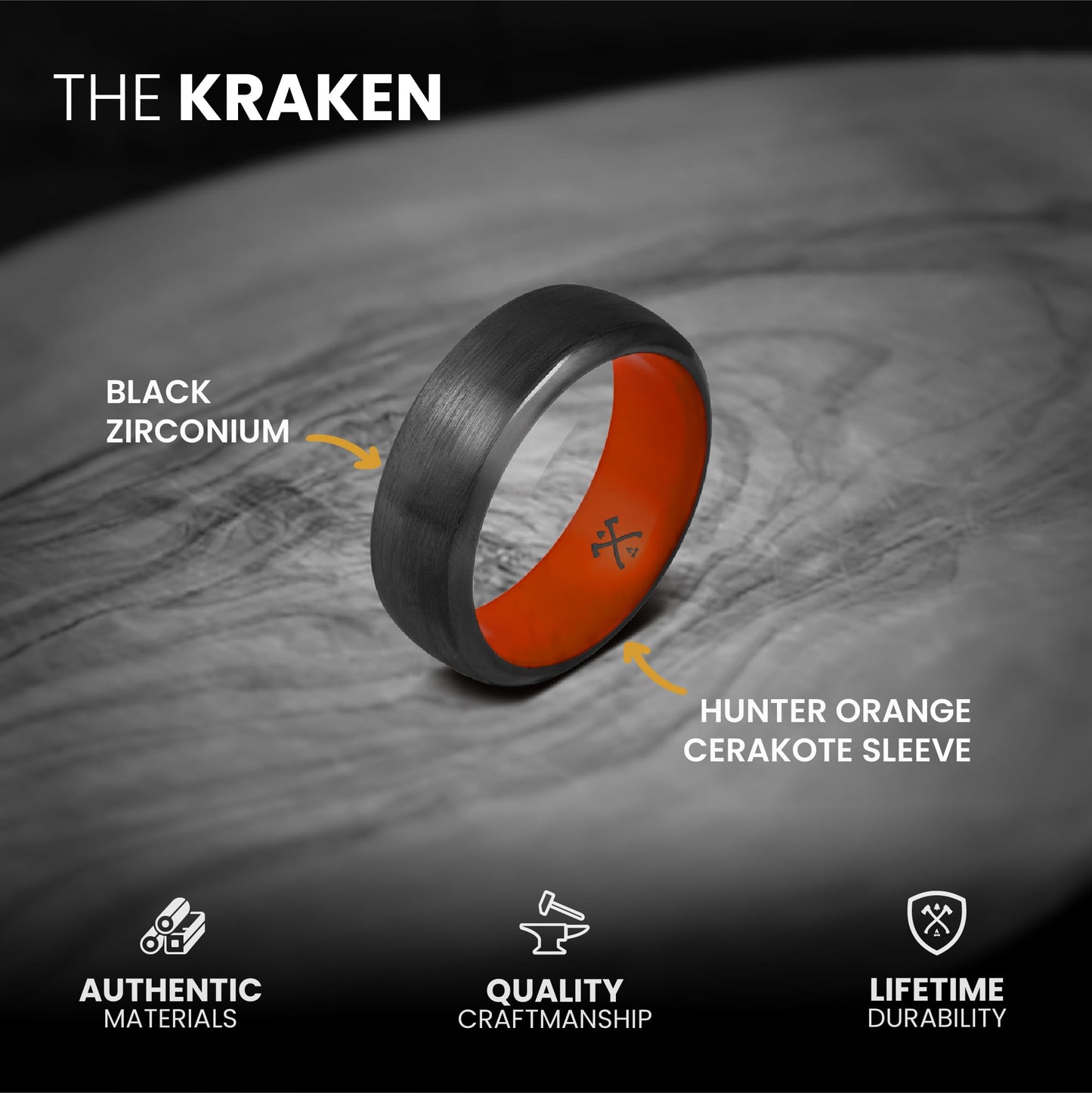 Manly Bands The Kraken - Size 5