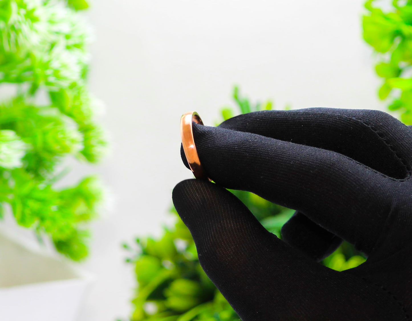 Krishnaa Jewels Pure Copper Handmade Classic Band Ring Ethnic Gift Jewelry for Men and Women (12)