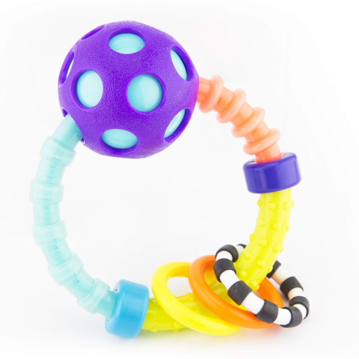 Sassy My First Bend & Flex Rattle Set - 2 Piece - for Ages 0+ Months
