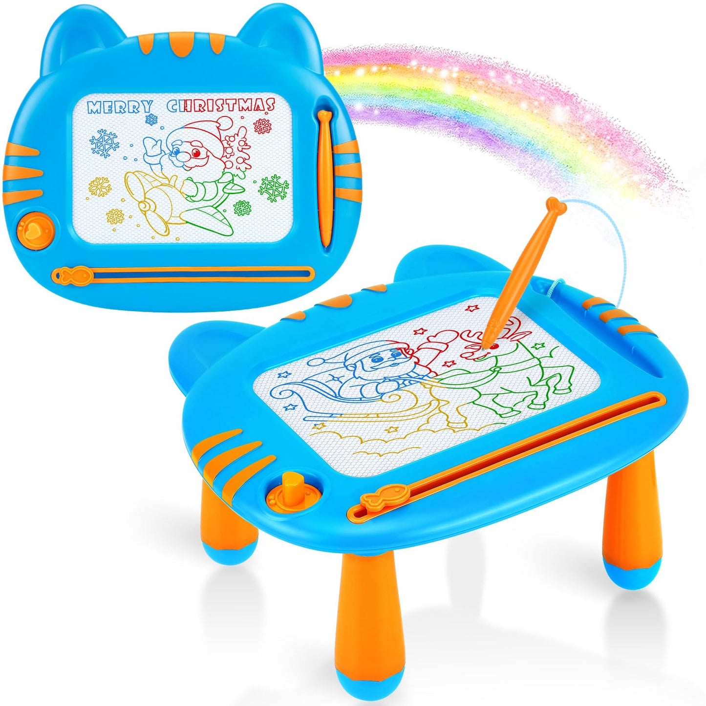 Magnetic Drawing Doodle Board for Toddler,Toddler Toys for 3 4 5 Year Old Boys Girls,Learning Educational Baby Kids Toys for Boys and Girls 3 Years and Up,Christmas Birthday Gifts