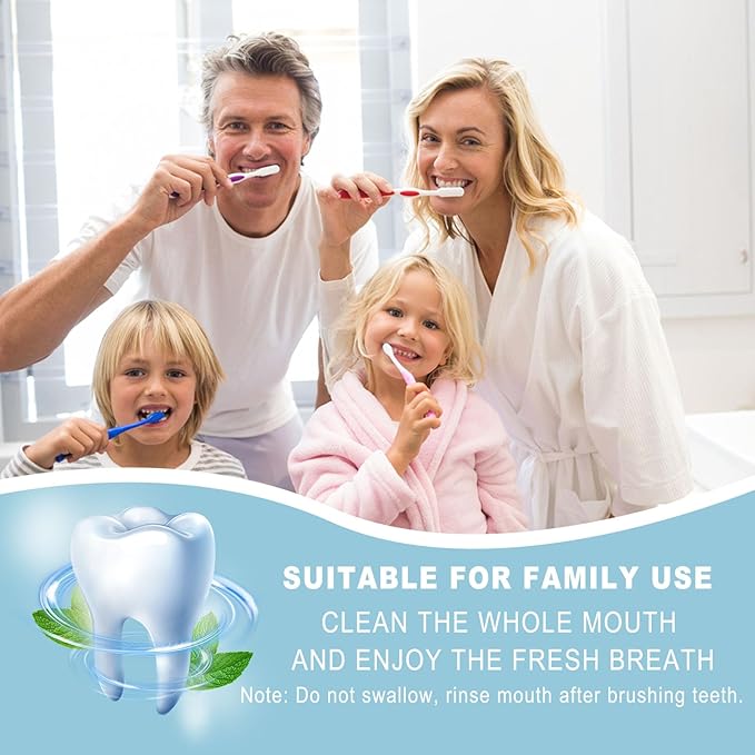 300 Tubes Bulk Travel Size Toothpaste,Extra Small 0.35 oz Small Toothpaste Travel Size Bulk 0.8x3.5 inches Peppermint Mini Disposable Toothpaste for Hotel,Guests,Homeless,Charity