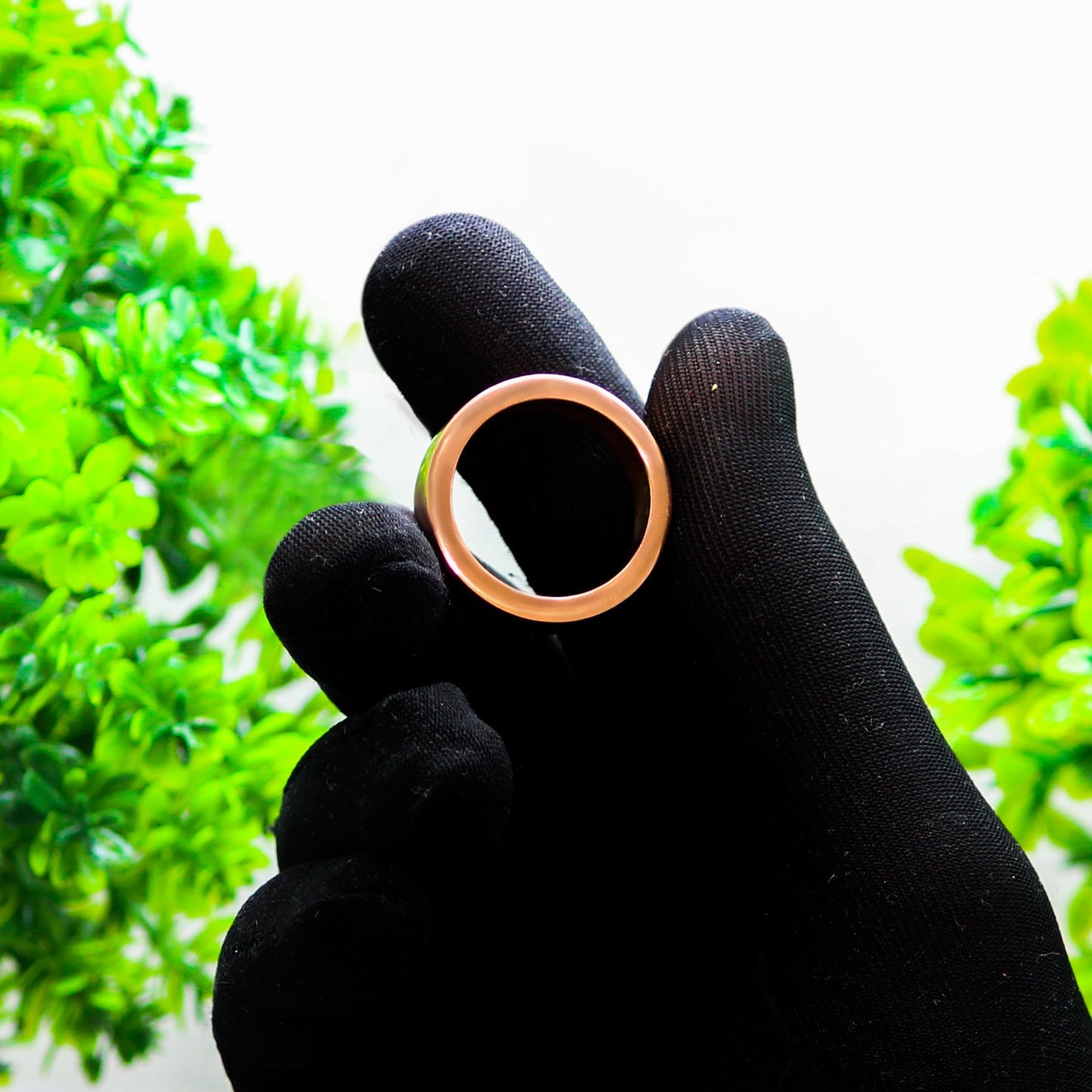 Krishnaa Jewels Pure Copper Handcraftede Natural Healing 2mm Heavy Thick Ring Ethnic Jewelry for Men and Women (14)