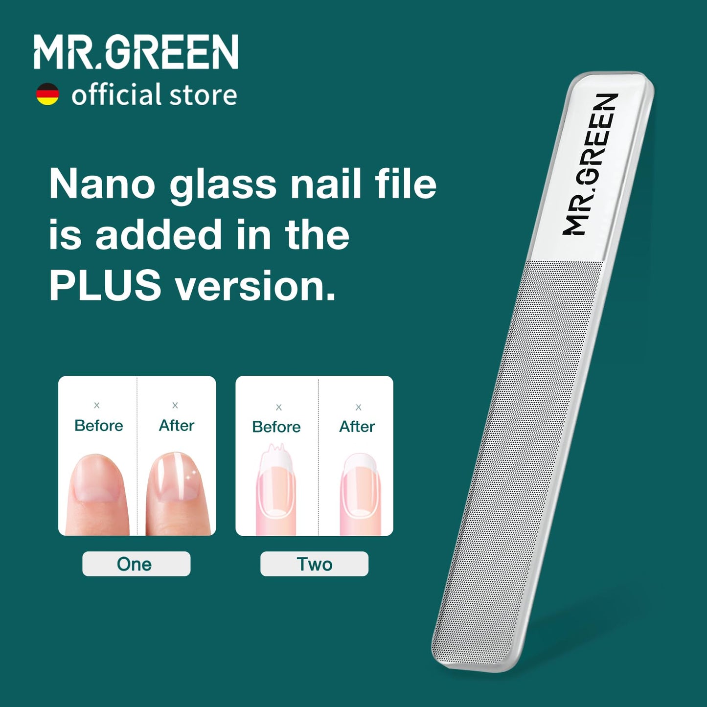 MR.GREEN Slanted Edge Nail Cutting Clippers Cuticle Nippers Tool Stainless Steel Dead Skin Oblique Tip Trimmer Manicure Scissors (Mr-1115 (Large))