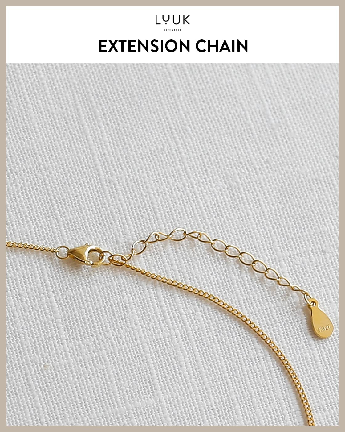 LUUK LIFESTYLE Necklace with angel wings pendant and HAPPINESS gift card, 925 sterling silver, fashion jewelry for everyday life, beach, water resistant, trendy boho design, 19” chain length, gold