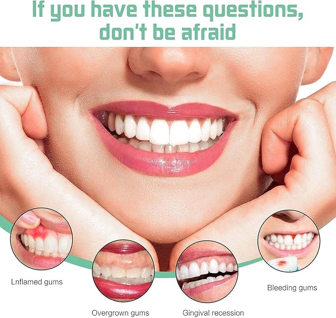 3 PCS DentiZen Gum Drops, Gum Relief Drops, Natural Gum Liquid Drops Mouthwash, Rejuvenate Your Gums with Ease