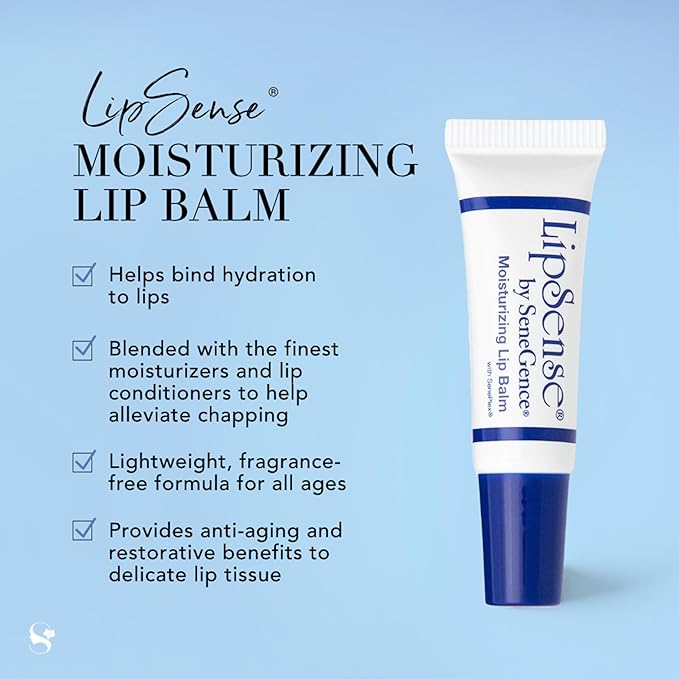 SeneGence LipSense Moisturizing Lip Balm, Pink, 0.25 Oz, Fragrance-Free Formula, Nourishing Coconut Oil, Shea and Cocoa Butter, Matte Finish for Dry Lips