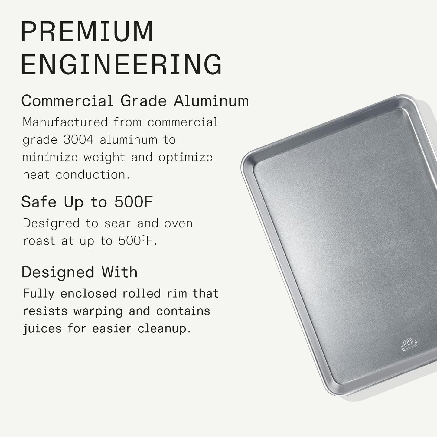 Made In Cookware | Sheet Pan | Commercial Grade Aluminum | Professional Bakeware