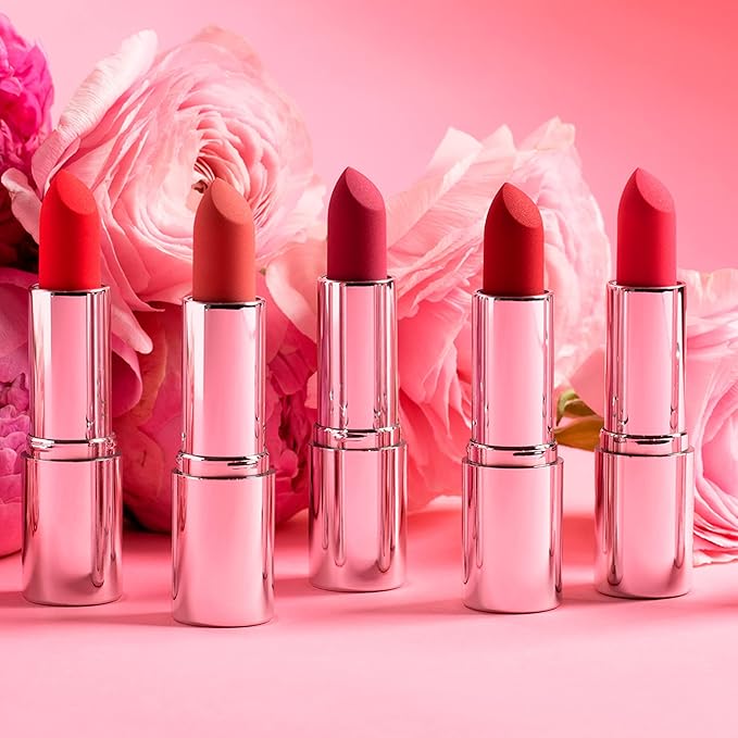 Pupa Milano Petalips Soft Matt Lipstick - Lightweight And Imperceptible - Provides Color With Buildable Intensity - Combines Comfort Of A Balm With A Matte Finish - 006 Peach Flower - 0.123 Oz