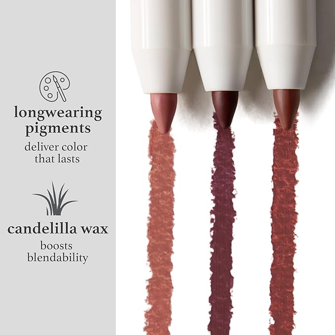 Julep With a Trace Retractable Creamy Long-Lasting Lip Liner, Cashmere Cardi