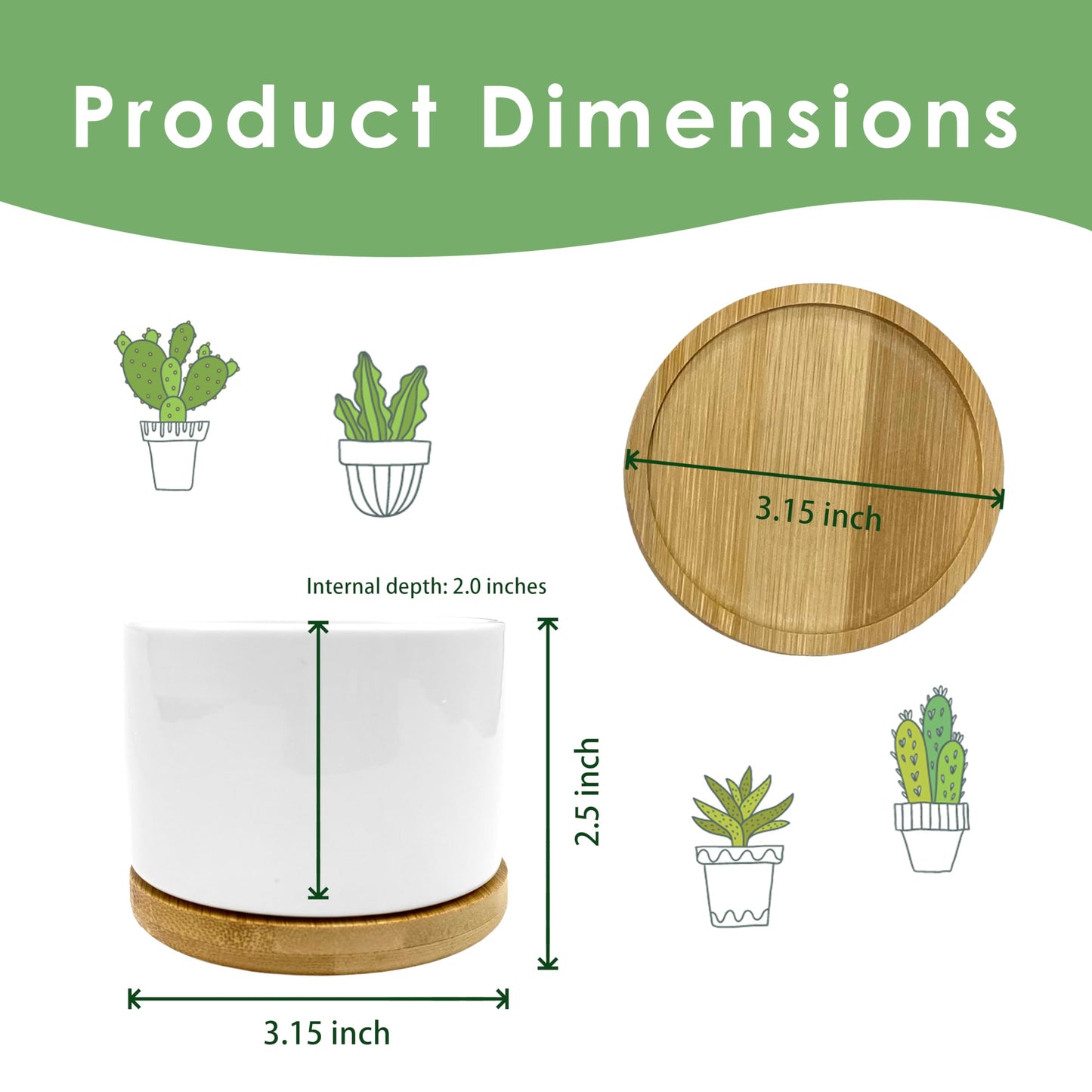 ROXMART Sometimes You Forget Your Awesome Gifts Plant Pots, Thank You Gifts for Men Women Coworkers Friends Succulent Planters, Ceramic Plant Flower Pots for Home Office Desk Table Shelf(No Plants)