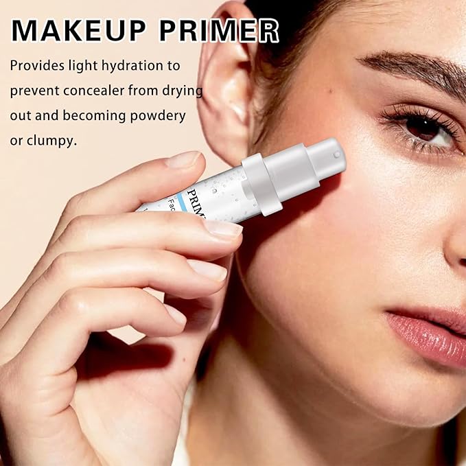 Under Eye Concealer for Dark Circles with Primer,Pot Concealer Full Coverage Tattoo Cover up Makeup,Nourishing and Moisturizing,Cruelty-free（06 Tan）