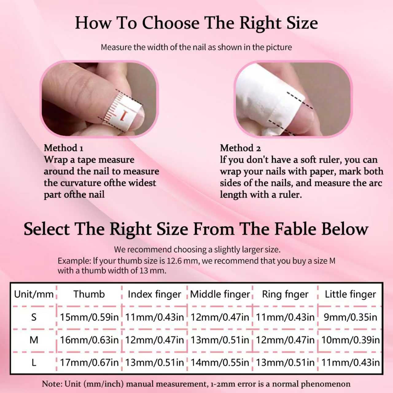 10 Pcs Handmade Press on Nails with Glue,Luxury Almond False Nails with 5D Tropical Flower Design Pink Reusable Acrylic Nails Handmade Nail Muti-Layer Gel Thick False Nails for Women(Size S)