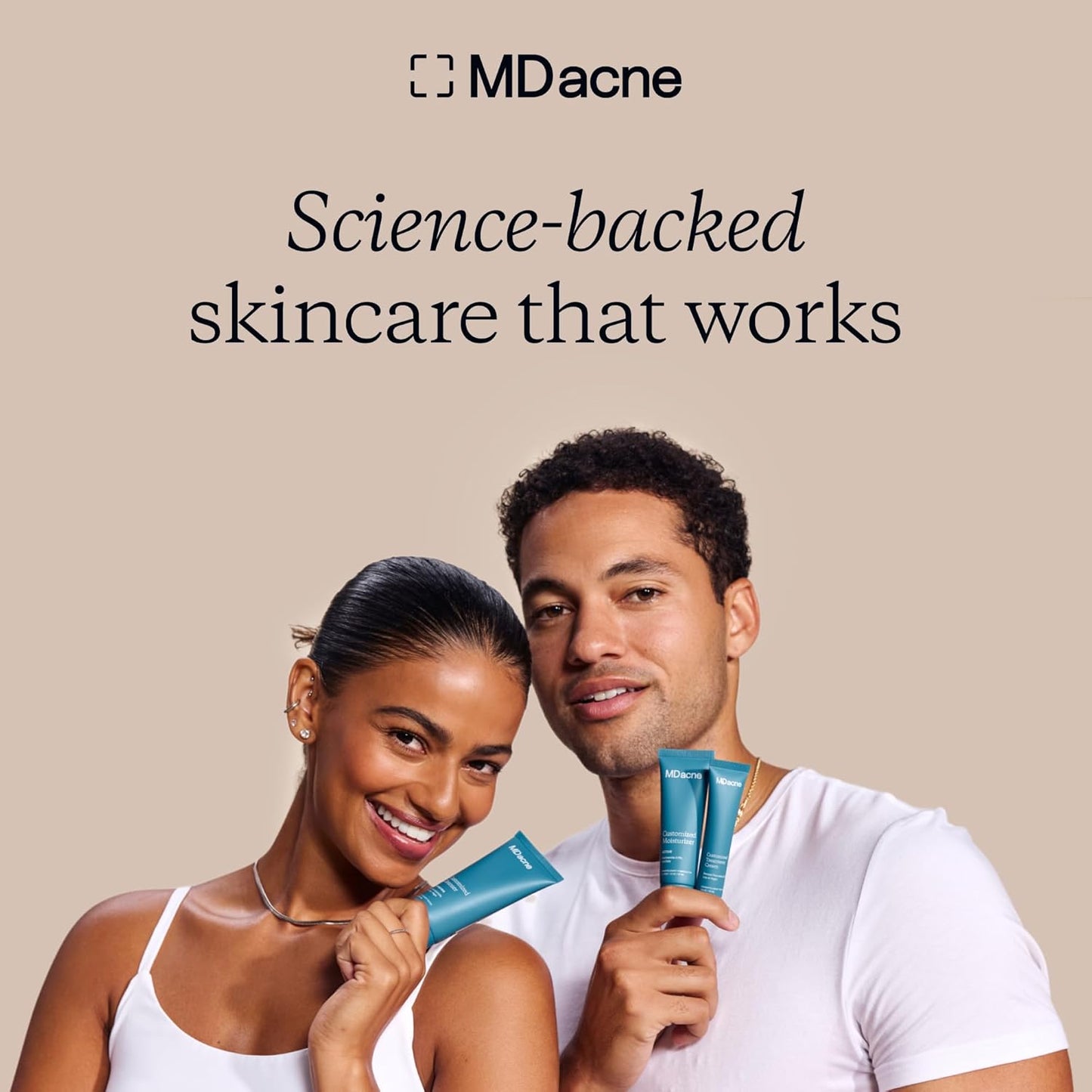 MDacne Shaving Cream for Acne-Prone Skin, 3-Pack, Oil-Free, Eliminates Razor Burn, Cuts & Infections - Reduce Skin Irritation & Prevent Shave Bumps & Nicks - Vegan, Paraben & Cruelty Free