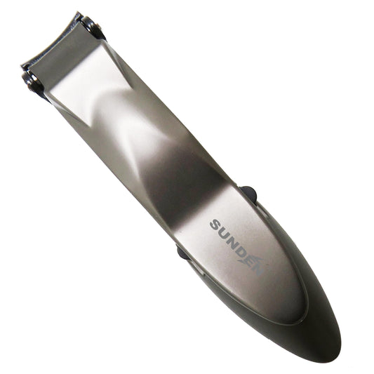 Nail Clippers with Catcher, No Splash, Self-Collecting Nail Cutter, Ergonomic Design for Fingernails and Toenails,SUNDEN SD1442