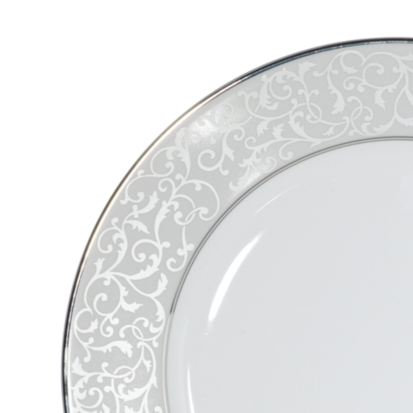 Mikasa Parchment 40-Piece Dinnerware Set, Service for 8, Durable Porcelain Plates, Bowls, and Mugs with Contemporary Design, Dishwasher Safe