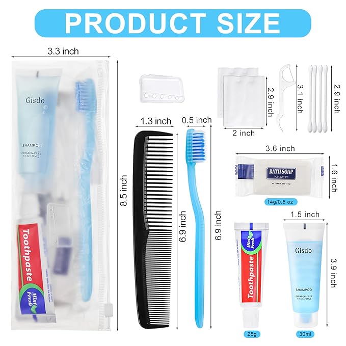 15 Kits Basic Toiletry Kits Homeless Personal Hygiene Kit Bulk Homeless Care Package Supplies Travel Toiletry Kit Homeless Hygiene Kit Bulk for Men Women Charity Toiletry Bag(10-IN-1)