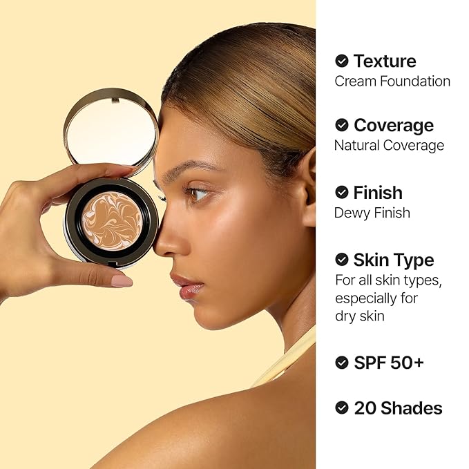 [NEW] AGE20'S Signature Essence Pact | 21W WARM VANILLA | Vegan Korean Cushion Foundation | Pack of 1 | Cream Foundation, Dewy & Glow Finish, Natural Coverage, SPF 50+