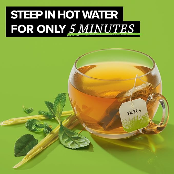 TAZO Tea Bags, Regenerative Organic Zen, Calm Chamomile & Herbal Organic Dream 16 CT (1ea) (Variety Pack)