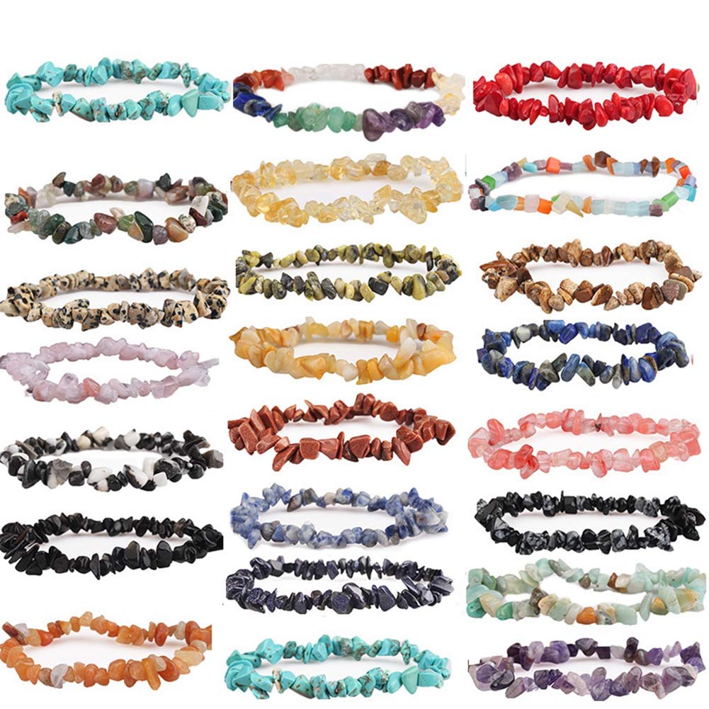 Natural Chip Stone Beads Opalite 5-8mm About 400 Pieces Irregular Gemstones Healing Crystal Loose Rocks Bead Hole Drilled DIY for Bracelet Jewelry Making Crafting (5-8mm, Opalite)